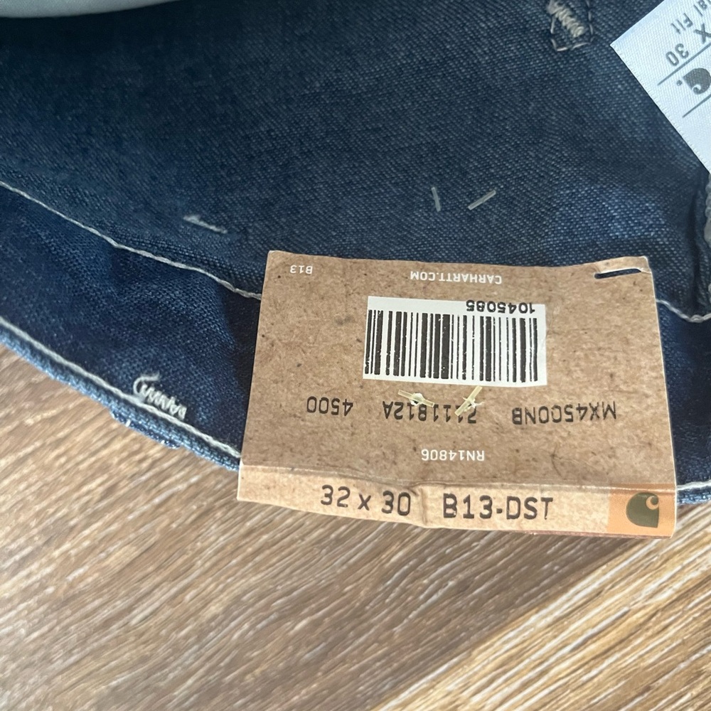 Carhartt Men's Relaxed Fit Denim Jeans - Picture 7 of 9